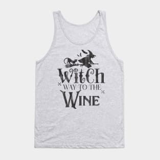 Witch way to the wine Tank Top